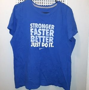 Womens Nike Plus Size Tee
